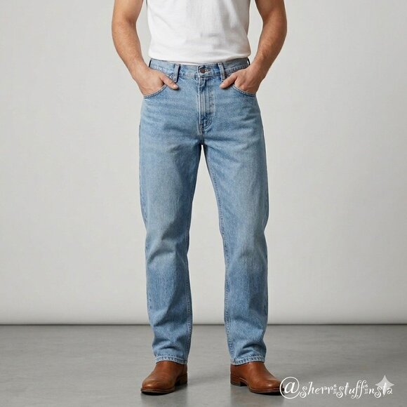 Levi's Other - VTG 90s Levis 560 Mens Loose Fit Tapered Leg Denim Jeans Light Wash 30 X 30